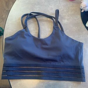 Curves and combat boots sports bra